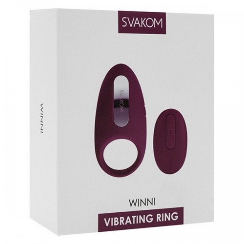 Winni Vibrating Ring Violet Svakom N10467 image 2