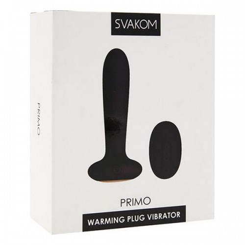 Primo Heating Butt Plug Black Svakom NS7145 Black image 2