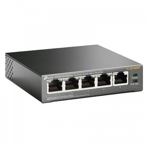 Galda Virsmas Slēdzis TP-Link TL-SF1005P PoE LAN 10/100 Metāls image 2