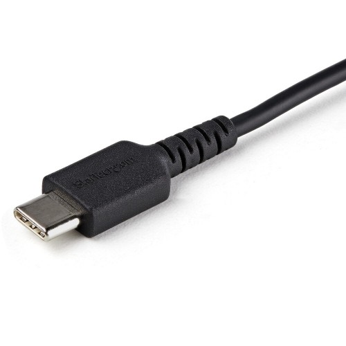 USB A uz USB C Kabelis Startech USBSCHAC1M           Melns image 2
