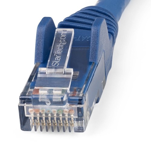 Жесткий сетевой кабель UTP кат. 6 Startech N6LPATCH3MBL 3 m image 2