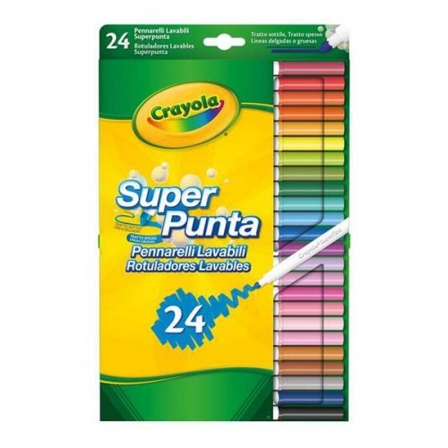 Marķieris Crayola Mazgājams (24 uds) image 2