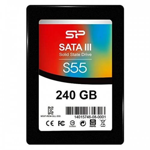 Cietais Disks Silicon Power S55 2.5" SSD 240 GB 7 mm Sata III Ultra Slim image 2