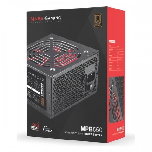 Strāvas padeve Mars Gaming MPB550 80plus +90 BRONZE 550W image 2