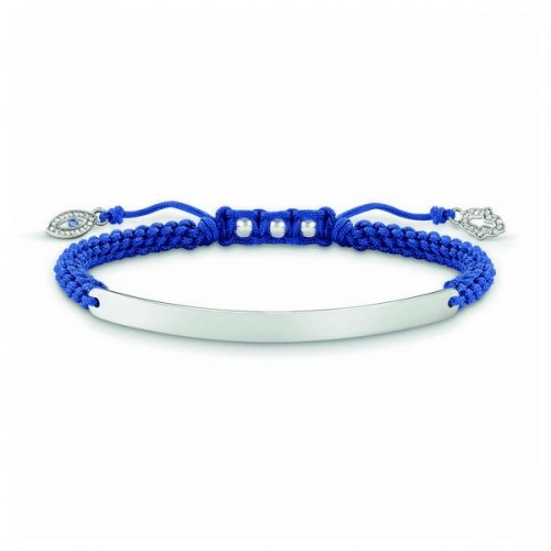 Ladies' Bracelet Thomas Sabo LBA0066-897-1 16 - 19 cm Silver Blue 21 cm image 2