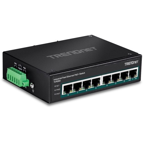 Switch Trendnet TI-PE80 1.6 Gbps image 2
