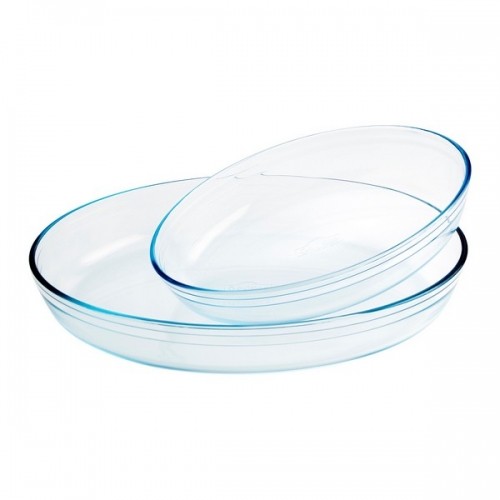 Набор посуды для духовки Ô Cuisine Прозрачный Боросиликатное стекло (2 pcs) image 2