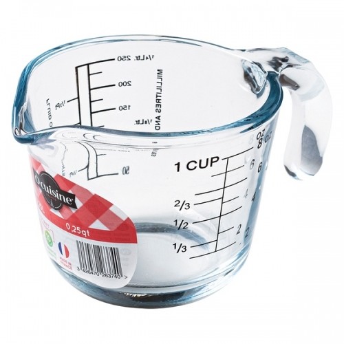 Measuring Jug Ô Cuisine Transparent Glass image 2