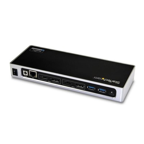 USB Hub Startech DK30A2DH Black/Silver Silver 40 W image 2