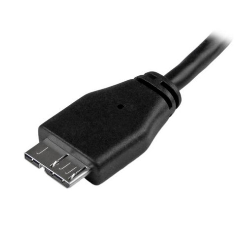 USB Cable to Micro USB Startech USB3AUB3MS           Black image 2