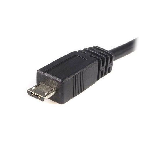 USB Cable to Micro USB Startech UUSBHAUB2M           USB A Micro USB B Black image 2