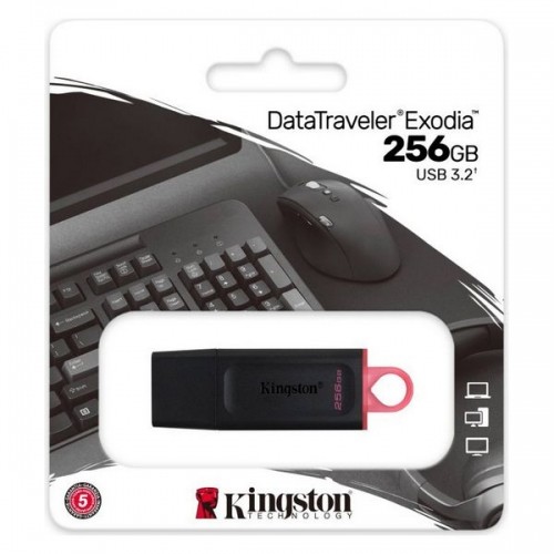 USВ-флешь память Kingston DataTraveler DTX Чёрный image 2