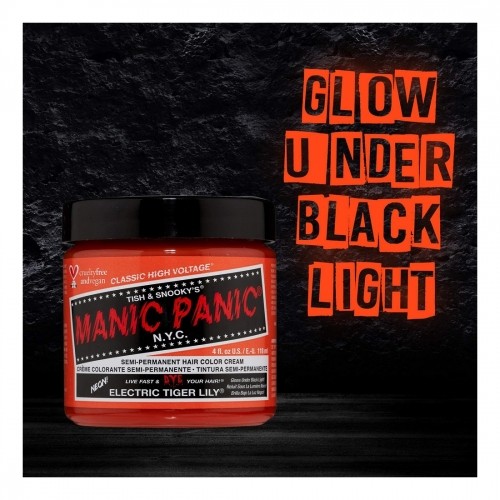 Noturīga Krāsa Classic Manic Panic Electric Tiger Lily (118 ml) image 2