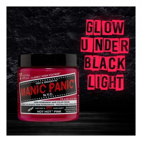 Permanent Dye Classic Manic Panic Hot Hot Pink (118 ml) image 2