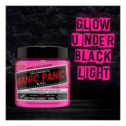 Noturīga Krāsa Classic Manic Panic ‎HCR 11004 Cotton Candy Pink (118 ml) image 2