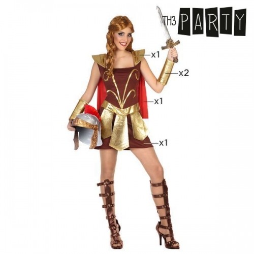 Costume for Adults Female Gladiator image 2