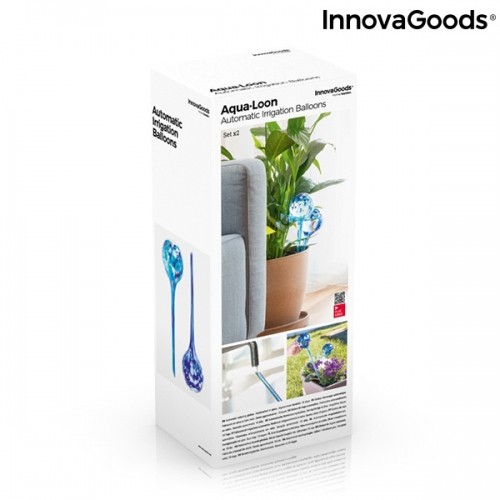 Automatic Watering Globes Aqua·Loon InnovaGoods 2 Units image 2