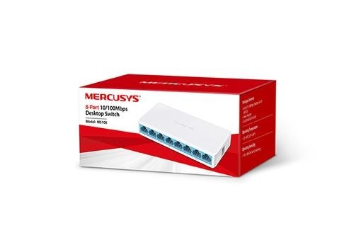 Mercusys 8-Port 10/100Mbps Desktop Switch image 2