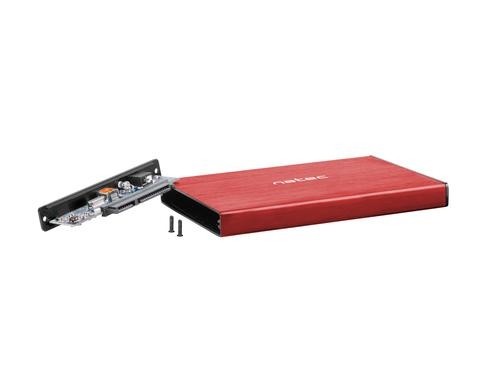 NATEC Rhino GO HDD/SSD enclosure Red 2.5&quot; image 2