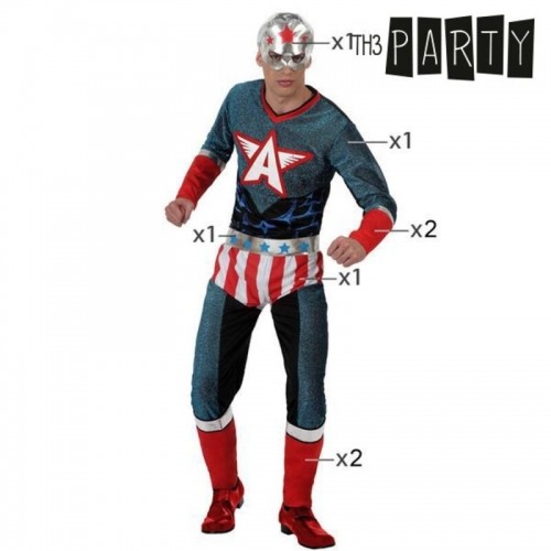 Costume for Adults Superhero image 2