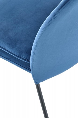 Halmar K443 chair color: dark blue image 2