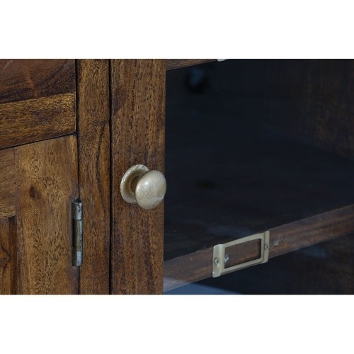 Устройство DKD Home Decor Стеклянный древесина акации (150 x 40.5 x 80 cm) image 2