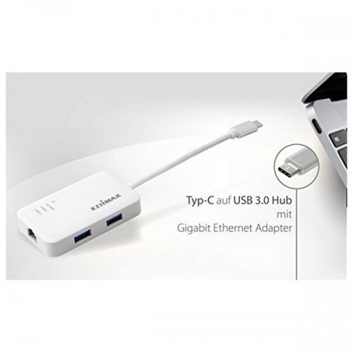 USB uz Tīkla Adapteris Edimax EU-4308 USB 3.0 image 2