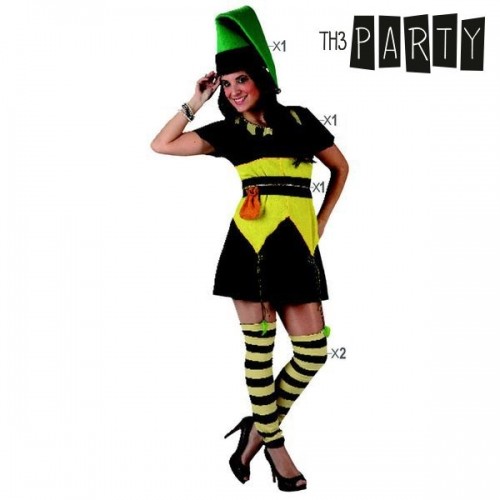 Costume for Adults Th3 Party Green Fantasy (4 Pieces) image 2