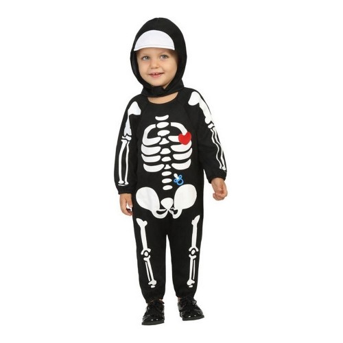 Costume for Babies Black Skeleton (2 Pieces) image 2