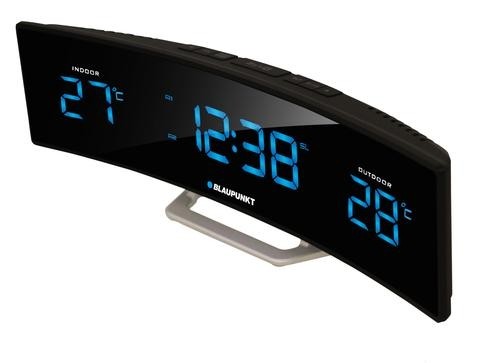 Blaupunkt CR12BK radio Clock Digital Black, Silver image 2