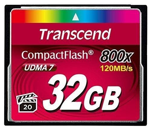 Transcend CompactFlash 800x 32GB image 2