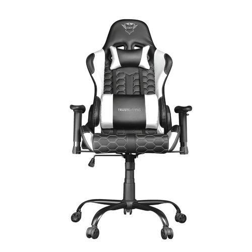 Trust GXT 708W Resto Universal gaming chair Black, White image 2