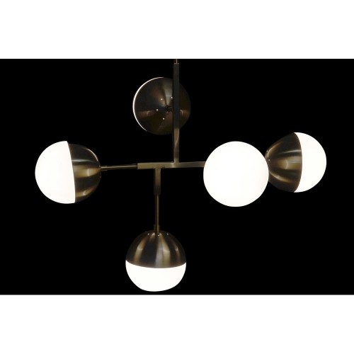 Ceiling Light DKD Home Decor Metal Crystal Golden (74 x 52 x 168 cm) image 2