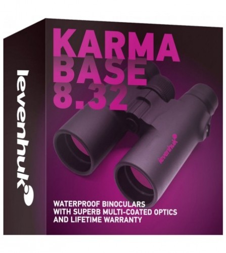 Levenhuk Karma 8x32 BASE  Kompakts Mitrumizturīgs Roof Prizm image 2