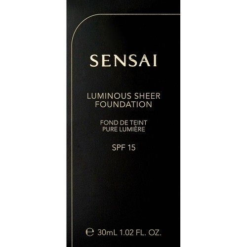 Жидкая основа для макияжа Sensai Luminous Sheer SPF 15 203-Neutral Beige (30 ml) image 2