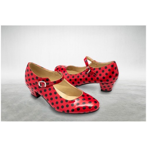 Bigbuy Sport Детская обувь для фламенко 80173-RDBL42 Красный image 2