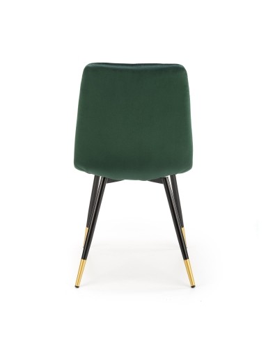 Halmar K438 chair color: dark green image 2