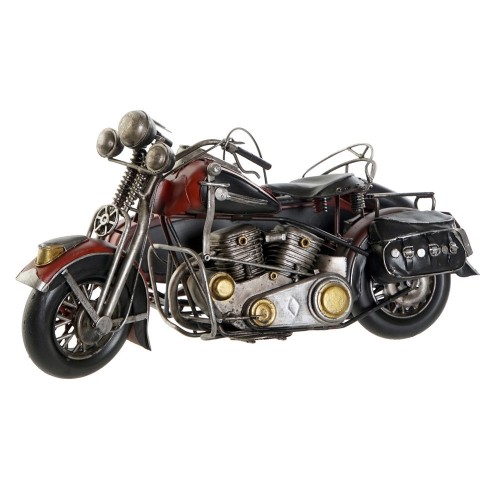 Vehicle DKD Home Decor Motorbike Ornamental 36 x 24 x 20 cm Vintage (2 Units) image 2