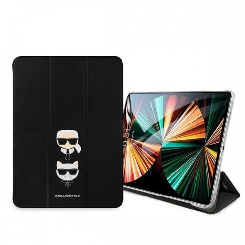 Karl Lagerfeld Saffiano KLFC12OKCK Чехол для Планшета Apple iPad 12.9" Pro 2021 Черный image 2