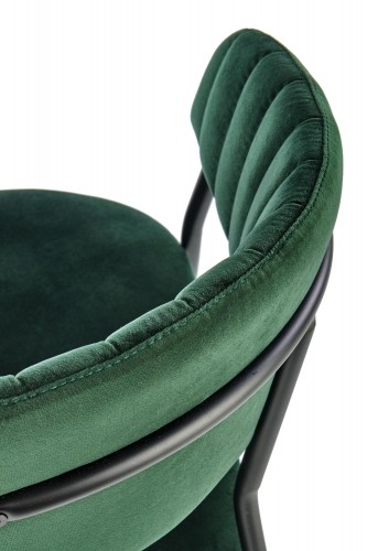 Halmar K426 chair color: dark green image 2
