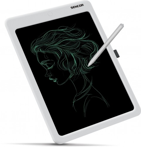 Digital LCD writing and drawing tablet 14" Sencor SXP040WH image 2
