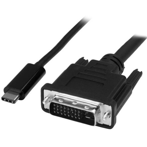 USB C uz DVI-D Kabelis Startech CDP2DVIMM1MB         Melns 1 m image 2