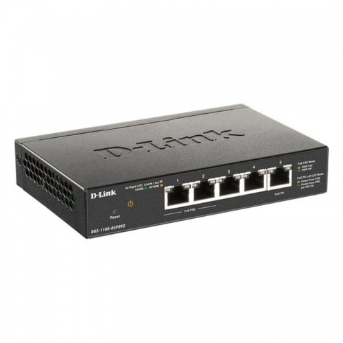 Switch D-Link DGS-1100-05PDV2 5xGbE PoE image 2