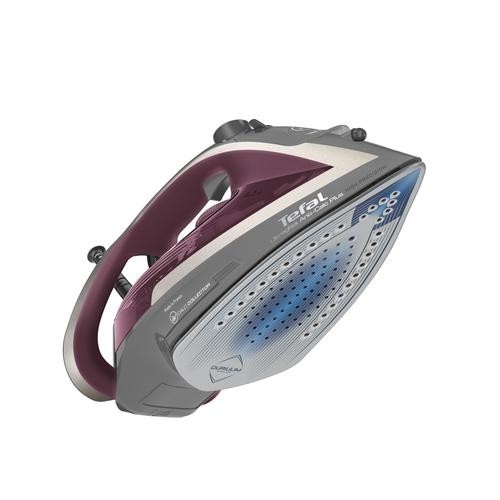 Tefal Ultragliss Anti-Calc Plus FV6840E0 iron Steam iron 2800 W Purple, Silver image 2