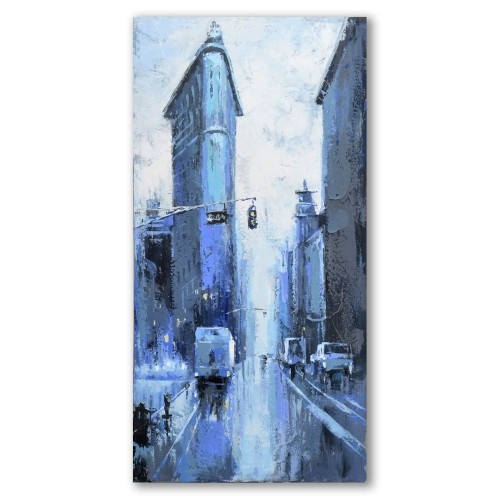 Painting DKD Home Decor City 60 x 3 x 120 cm Loft (2 Units) image 2