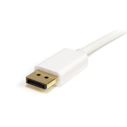 Кабель DisplayPort Mini на DisplayPort Startech MDP2DPMM2MW          (2 m) Белый 4K Ultra HD image 2