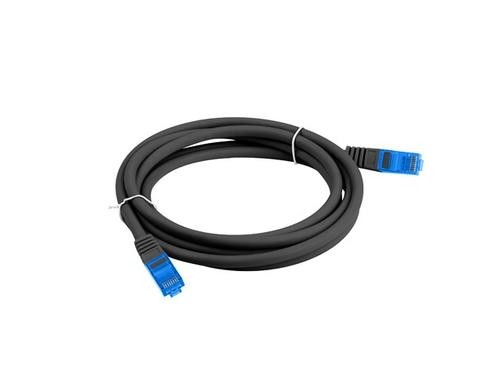Lanberg PCF6A-10CC-0200-BK networking cable Black 2 m Cat6a S/FTP (S-STP) image 2