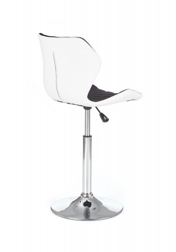 Halmar MATRIX 2 bar stool, color: white / black image 2