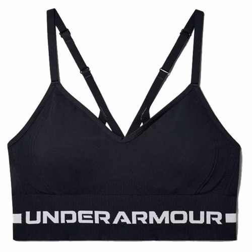 Sports Bra Under Armour Seamless Low Long Black image 2