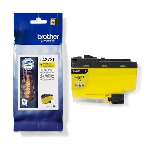 Brother LC-427XLY ink cartridge 1 pc(s) Original High (XL) Yield Yellow image 2